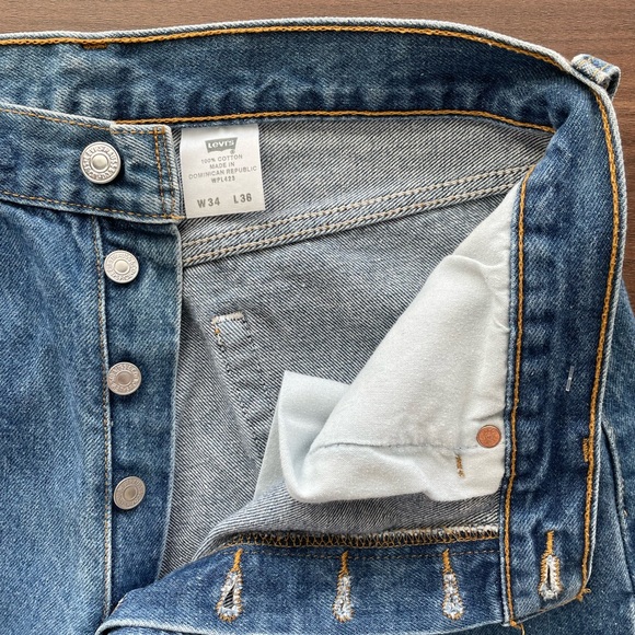 LEVI’S 501XX VINTAGE Button fly premium jeans WAIST 32 - Picture 4 of 13